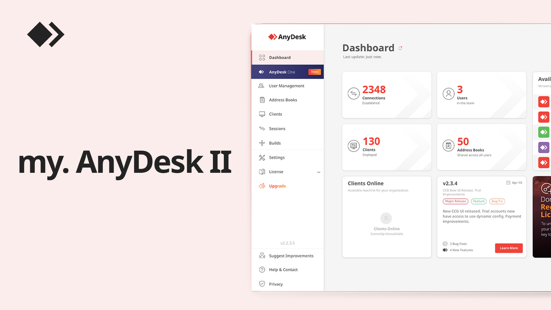 Discover all new features and my.anydesk II