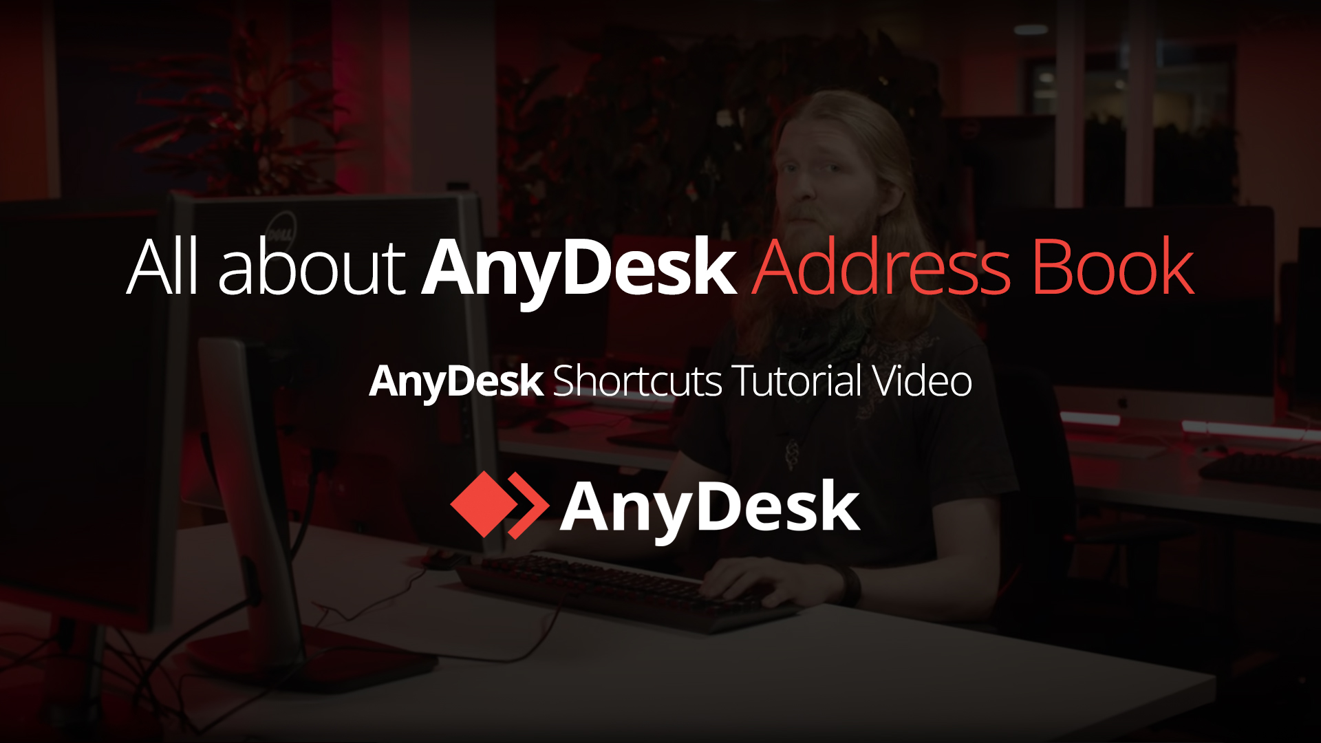AnyDesk Shortcuts – All about the Address Book