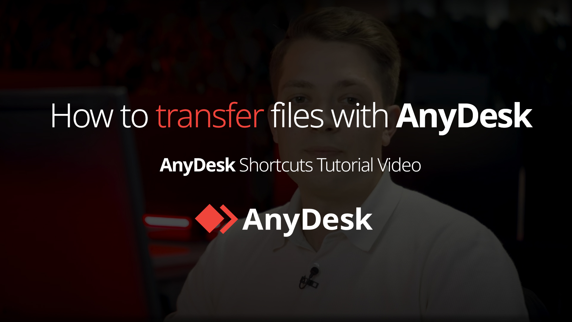 AnyDesk Shortcuts – How to transfer files